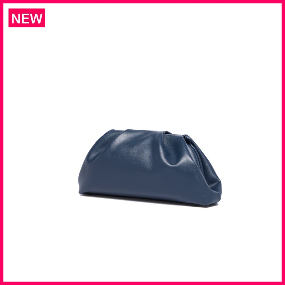 Soft Pu Leather Evening Clutch With Chain, Formal Elegant Women's Bag